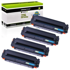 4PK CF411X CY Toner For HP LaserJet Pro MFP M377dw M477dw M477fdw M477fn M477fnw - Picture 1 of 24