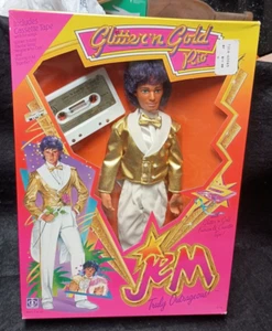 Hasbro Glitter Gold Fashion Rio 1986 come nuovo con cassetta NRFB - Foto 1 di 10