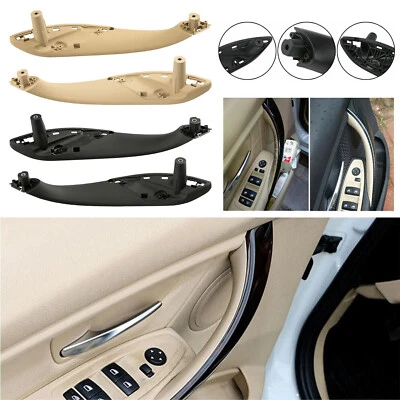 Front Handles Inner Trim Door Pull Handle For BMW F30 F34 F35 2012-2018 LH& RH - Imagem 1 de 4