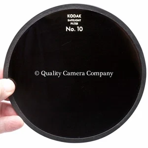 Kodak 5,5" (14cm) Safelight Filter No.10 (DARK AMBER) Color Neg/Panchromatic B&W - Bild 1 von 1