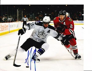 ANZE KOPITAR SIGNED LOS ANGELES KINGS VS CHICAGO 8X10 - Picture 1 of 1