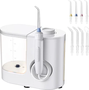 Wasser Zahnseide Munddusche 1000ML Zahnreiniger 8Spitzen B3O3 Weihnachtsgeschenk - Bild 1 von 10