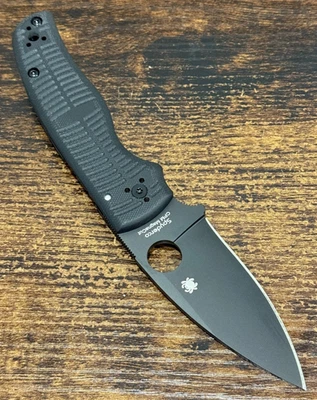 Cuchillo Chamán Spyderco G-10 Negro DLC - MAGNACUT - C229GMCBKP SEGUNDO DE FÁBRICA Foto 1 de 3