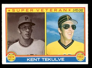 1983 O-Pee-Chee #18 Kent Tekulve Pittsburgh Pirates - Picture 1 of 2