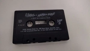 A Night In A Graveyard & A Night in a Haunted House - Halloween CASSETTE Tape - Picture 1 of 4