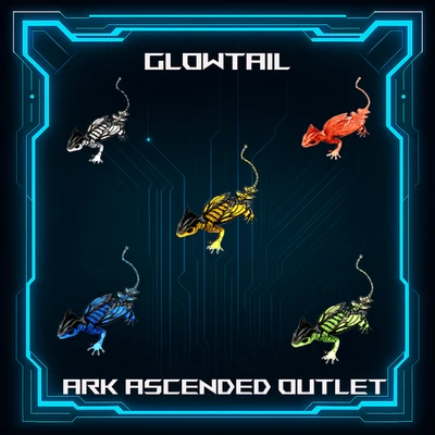 NEW-Ark Survival Ascended-Dino-Top Stats-Abb Glowtail-Colors-PVE PS5/XBOX/PC - Image 1 of 3