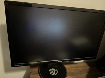 ASUS VG248QE 24inch Gaming Monitor - Height Adjustable - Black - Image 1 of 4