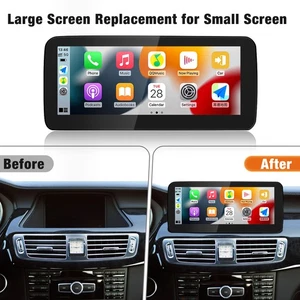 12.3" Touchscreen Stereo GPS CarPlay Android Navi for Mercedes CLS X218 2011-14 - Picture 1 of 13