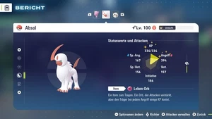 Kampfbereites Shiny #359 Absol PVP ZA 6IV | Pokemon Legenden: Z-A - Bild 1 von 6