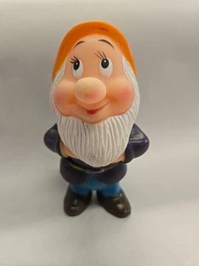 Blancanieves y los siete enanitos tímido figura de goma juguete 4,5" de colección - Imagen 1 de 15