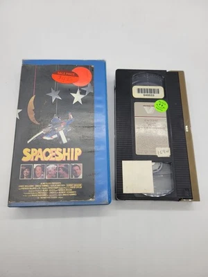 Spaceship VHS 1984 Vestron Video Leslie Nielson Gerrit Graham Cindy Williams OOP - Image 1 of 4
