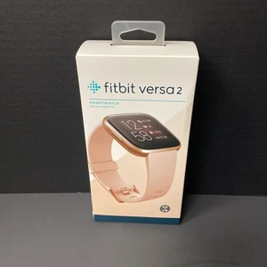 Reloj inteligente Fitbit Versa 2 rastreador de actividad pétalo cobre rosa FB507RGPK SELLADO - Imagen 1 de 8