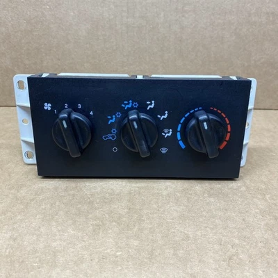 Jeep Cherokee XJ 1999-2001 calefacción aire acondicionado temperatura control climático interruptor 55037426AD Foto 1 de 4
