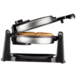 Rotating Belgian Waffle Maker, 180° Flip Iron w/ Non-Stick Plates, Adjustable - Picture 1 of 7