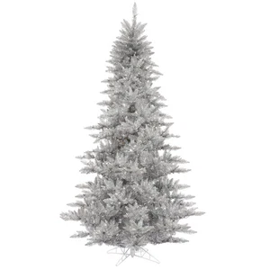 Vickerman 3'x25" Tinsel Silver Fir Tree 234T - K166830 - Picture 1 of 1