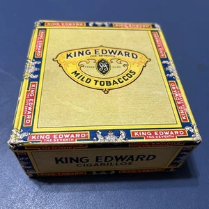 Caja de cigarros vacía King Edward 50 de colección 4 centavos Florida ENVÍO GRATUITO - Imagen 1 de 7