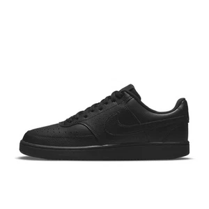 Nuevo con etiquetas Nike HOMBRE Court Vision Low Next Nature 'Triple Negro' EE. UU. 8 - Imagen 1 de 5
