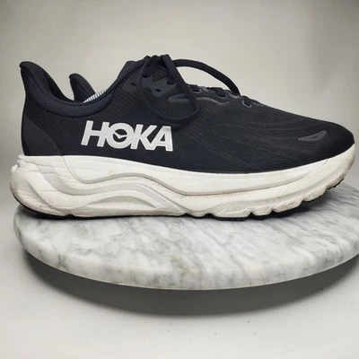 Zapatos para correr Hoka One One Arahi 8 negros para hombre talla 11,5 ancho 4E 1175530BWHT Foto 1 de 4