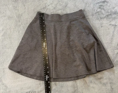 Детское место девочки тянуть на Униформа юбка юбка размер M 7-8 серый с шортами - Изображение 1 из 3