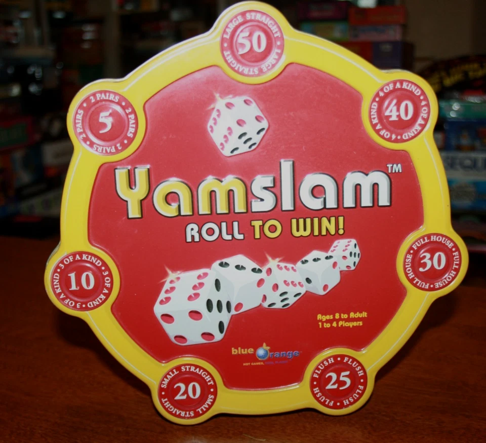 Yamslam Dice Game - Roll to Win - Blue Orange Games 2008 - Image 1 of 4
