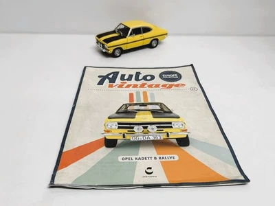 AUTO VINTAGE EUROPE COLLECTION Modello 1:24 n° 56 OPEL KADETT B RALLYE - 1970 - Immagine 1 di 4