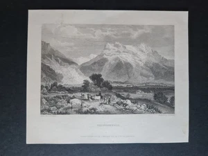 Impresión antigua (1833) - Grindenwald / Grindelwald - Switzelrand - Cooper / Find - Imagen 1 de 2