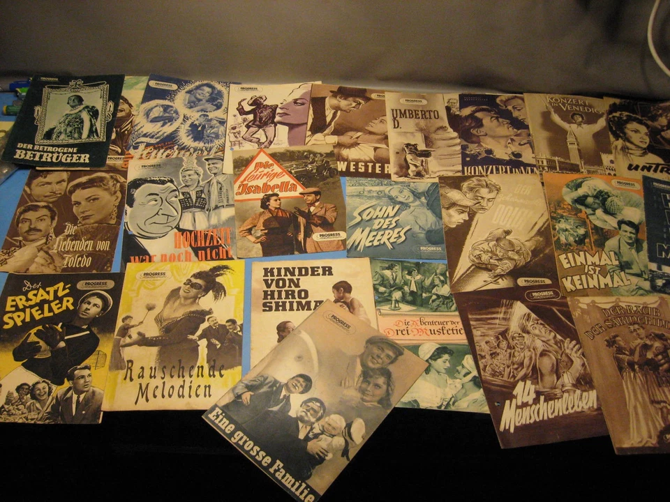 100 Stück DDR Filmprogramme Defa,Progress Filme u.a.  1960.Jahre-Schauspieler - Bild 1 von 4