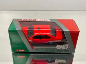 SCHABAK 1150 BMW E34 535i SEDAN NOTARZT -ORANGE 1:43- GOOD IN BOX - Picture 1 of 6