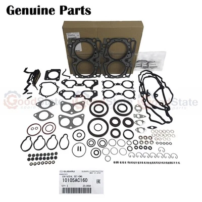 GENUINE Subaru WRX GD STi GD Forester XT SG EJ25 Complete Engine Gasket Seal Kit - image 1 of 3