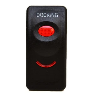 Carling Boat Rocker Switch Actuator Cover | Black DOCKING - Bild 1 von 2