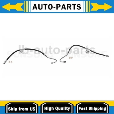 2X Manguera de línea de freno delantero Sunsong para Chevrolet Blazer 2000 2001 2002 2003 Foto 1 de 4