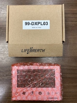 Life Breath digital wall control 99-DXPL03 (installed but never used) - Image 1 of 2