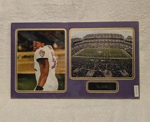 Ray Lewis Baltimore Ravens Photo Collage w/Name Plate Size 12x20 #17 - Picture 1 of 5