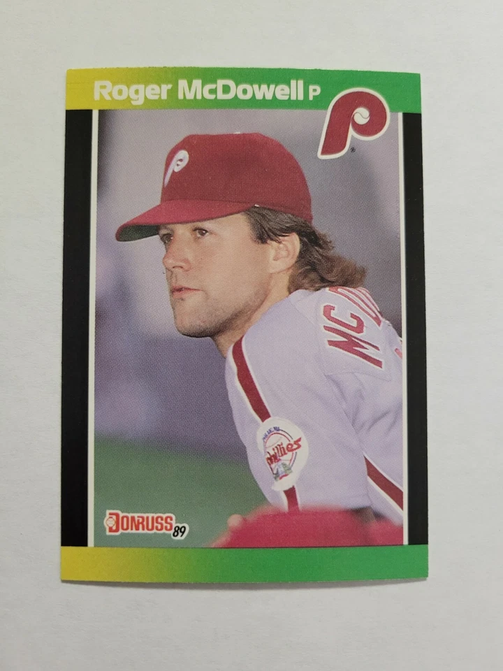 ROGER McDOWELL 1989 DONRUSS BASEBALL'S BEST BASEBALL CARD # 16 D9018 - Image 1 of 1