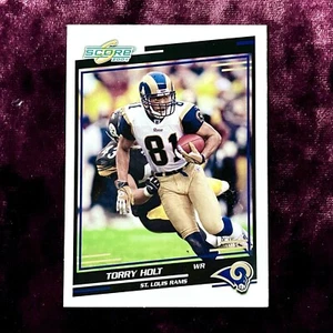 Torry Holt 2004 Score #292 MINT Rams NFL HOF Legends Jersey NC State Wolfpack SP - Picture 1 of 2