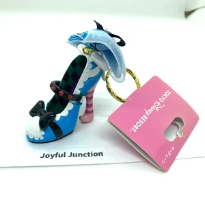 Disney Alice's Adventures in Wonderland Ornament Princess High Heel Key Ring NEW - Picture 1 of 9