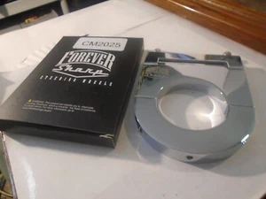 FOREVER SHARP 2″ X 2.5″ STEERING COLUMN MOUNT DROP, POLISHED ALUMINUM, CM2025 - Picture 1 of 6