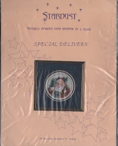 Arte punto de cruz polvo de estrellas por L. Kotila entrega especial patrón de Papá Noel - Imagen 1 de 1