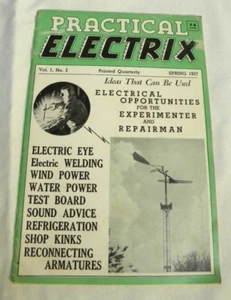 Praktische Elektrik - Vol 1, Nr. 2-Frühjahr 1937 TOP ZUSTAND - Bild 1 von 3