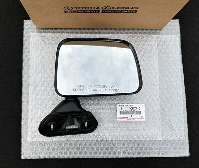 NUEVO 89 - 95 TOYOTA 4RUNNER ESPEJO RETROVISOR DELANTERO DERECHO DEL LADO DEL PASAJERO NEGRO OEM Foto 1 de 4