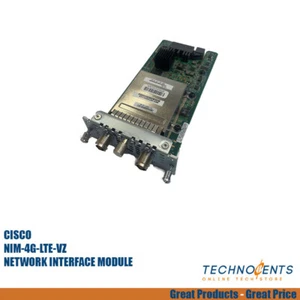 Cisco NIM-4G-LTE-VZ Network Interface Module - Picture 1 of 4