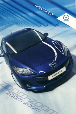 Mazda 3 Brochure - c2011 (All Mazda 3 Models) - Image 1 of 2