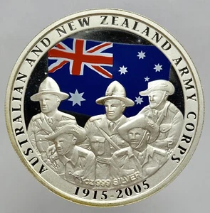 AUSTRALIA -AG/ 1 DOLLAR DOLLARO 2005  PROOF ! - Imagen 1 de 2