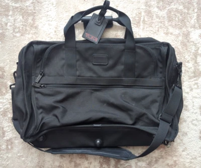 Tumi Dakota 22” Expandable Ballistic Over Night Carry On Great Travel Bag 2677D3 - Image 1 of 4