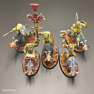 Warhammer Orruks Bonesplitterz Savage Boar Boyz Unit No3 Painted AoS - Picture 1 of 12