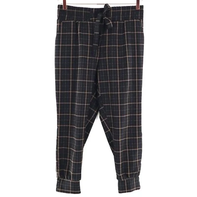 One By Chapter One 慢跑裤女式 L 黑色 Academia 学院风休闲休闲 — 第 1/4 张图片