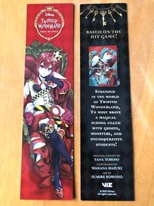 Marcador de manga NYCC 2023 Nueva York Comic Con Disney Twisted Wonderland - Imagen 1 de 1