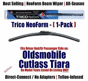 Qty 1 Super Premium NeoForm Wiper Blade fits 1976 Oldsmobile Cutlass Tiara 16160