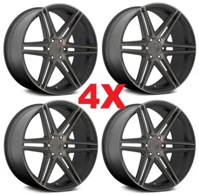 24 DUB WHEELS RIMS FITS CADILLAC ESCALADE BLACK W/ DARK TINT 6X139.7 6 - Image 1 of 4