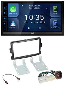 JVC DAB Bluetooth MP3 USB 2DIN Autoradio für Dacia Dokker Logan Duster Lodgy pia - Bild 1 von 10